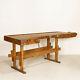 Authentic Vintage Carpenter's Workbench Work Table From Hungary