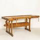 Authentic Vintage Carpenters Workbench Work Table From Denmark
