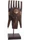 Authentic West African Bambara Mask From Mali, Stand Included. Museum Quality