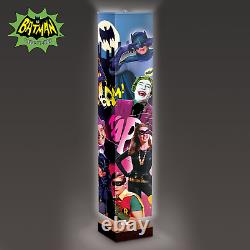 BATMAN Floor Lamp With Colorful Graphics From The TV Series by Bradford Exchange