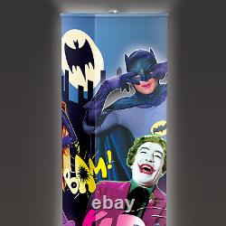 BATMAN Floor Lamp With Colorful Graphics From The TV Series by Bradford Exchange