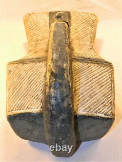 BEAUTIFUL VINTAGE AFRICAN SONGYE TRIBAL MASK KIFWEBE Authentic From The Congo