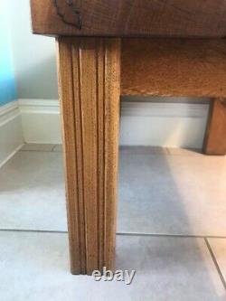 BESPOKE ORIGINAL SOLID WOOD COFFEE SIDE TABLE (Made from 16th Century barn oak)