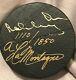 Bobby Orr Autographed Puck Carved From The Wood Used In His Famous Statue