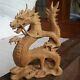 Balinese Handcarved Chinese Dragon From Sandalwood Original