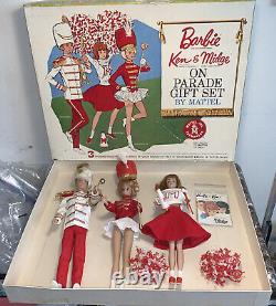 Barbie, Ken & Midge On Parade Giftset From 1963 With Original Box Very Nice