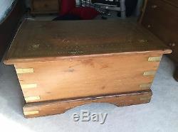 Beautiful Antique Trunk, Steamer Chest/Trunk, From Asia, Rare & Incredible Trunk