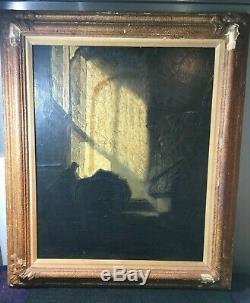 Bought from Kings Rd Chelsea in 1980's Oil on wood after REMBRANDT