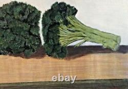 Broccoli, Original Oil Painting From Artist