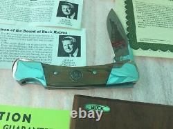 Buck Custom Knife Statue of Liberty 500LB 1 of 5000 #586 Material from Statue