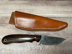 COLLECTABLE CUSTOM JIM SIGGMA KNIFE MADE From Saw Mill Blade Hunting Eagle Knife