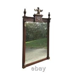 Carved wood mirror frame. From the mid-1900s