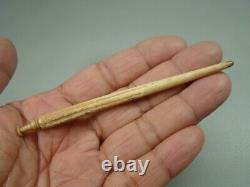 Chinese 4000 years ago Rare carved wood tool from Northwest CHINA n7303