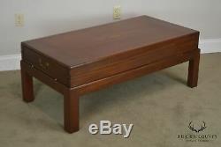 Coffee Table Made From Antique Mahogany Bagatelle Game Box on Recent Wood Frame