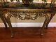 Console Table Wood & Marble Villa Console Table From Ital