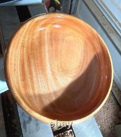 Cuban Mahogany 11 Bowl Amazing Wood From Hurricane In Southern Florida