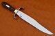 Custom Hand Made5160 Spring Steel Hell Belle's Bowie Replica With Coffin Handle