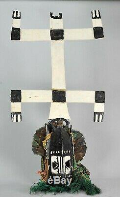 DOGON Kanaga Mask from an ethnologist Mali African Tribal Art TRIBALART BE