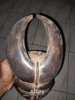 Djimini tribe Female Mask from Ivory Coast Authentic and Unique