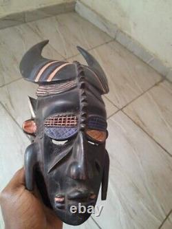 Djimini tribe Female Mask from Ivory Coast Authentic and Unique