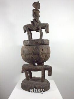 Dogon Ceremonial Urn From Mali West Africa. Purchased in 1970's