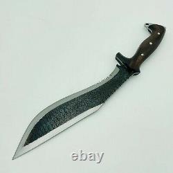 EGKH- 13 Inch Kydex Scourge Kukri Knife Handmade Razor Sharp Blade From Nepal