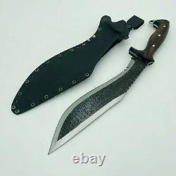 EGKH- 13 Inch Kydex Scourge Kukri Knife Handmade Razor Sharp Blade From Nepal