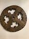 Early Primitive Handmade Decorative Woodpegged Wheel From Old Cart Pr722-m