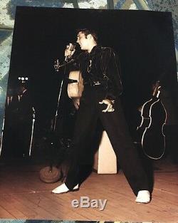 Elvis Presley Concert Photo From Original Negative By Terry Wood RARE