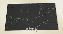 Eric Gill 1938 Original Wood Engraving, (Plate XXI from 25 Nudes)