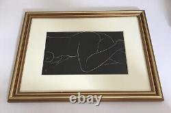 Eric Gill 1938 Original Wood Engraving, (Plate XXI from 25 Nudes)