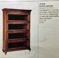 Ethan Allen Barrister Bookcase, 70% Discount from Orig. MSRP $1,799, Now $539