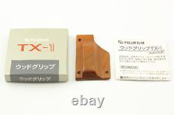 Exc+5 Box Fuji Fujifilm TX-1 Wood Grip For TX-1 Film Camera From JAPAN