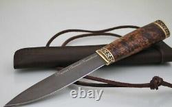 Exclusive Yakut handmade knife byhakh the blade is forged from XB-5 steel
