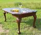 Fabulous Antique Chippendale Solid Mahogany Dining Room Table C1900 From Wales
