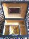 French 1930s Sewing / Jewellery Box & Mirrorluxurious Snake Skinmade In France