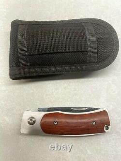 Fallkniven U1 Slip Joint Folder Knife G3 Steel Cocobolo Wood From Sweden