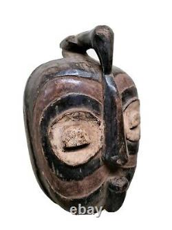 Festac Tribal Art- Old Luba Mask from DR Congo- Fes ACB