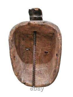 Festac Tribal Art- Old Luba Mask from DR Congo- Fes ACB