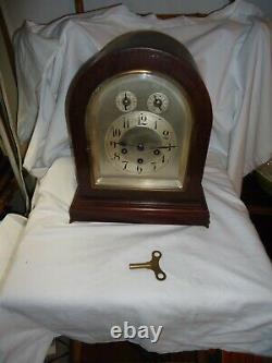 Fine Antique Original German Bracket Mantel Shelf Table Clock From Around 1940
