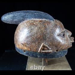 Fine Old Yuroba Gelede Mask from Nigeria