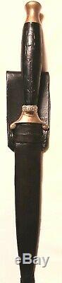 Fine witches Athame w runes of witchcraft on handle. From UK originally