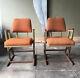 Frank Lloyd Wright Chairs, Pair, From The Kalita Humphreys Theatre 1958, Signed