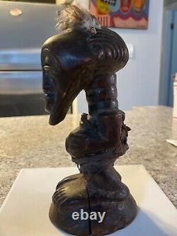 GORGEOUS African Songye Power Figure, Statue from DRC/Congo