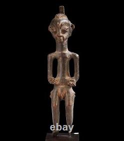 Genuine Old Wooden Bena Luluwa/Lulua Figure From Congo Africa (Ex. Sotheby's)