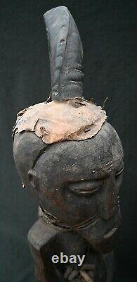 Genuine large fetish figure from the Songye, DR Congo