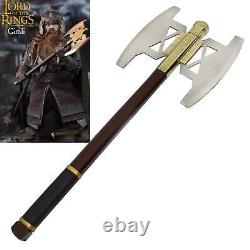 Gimli Axe Battle Axe Replica From Lord of the Rings movie axe golden edition
