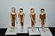 Grodnertal Penny Wooden Peg Doll From The 1900s Set Of 4 Penny Dolls