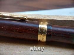 HAKASE Cocobolo Wood Fountain Pen Dr. 194Collection USED From JAPAN