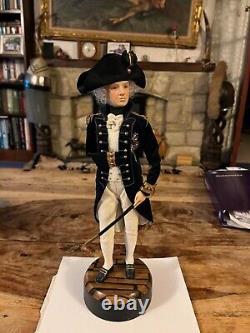 HMS Victory wood from Nelson's flagship Trafalgar + Nelson figurine ltd edition